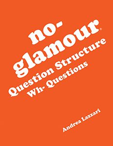 No-Glamour® Question Structure Wh-Questions E-Book